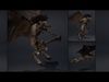 Thunderstorm Low-poly 3D model_2