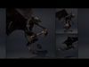 Thunderstorm Low-poly 3D model_8