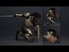 Thunder Swordman Low-poly 3D model_3