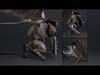 Thunder Swordman Low-poly 3D model_6