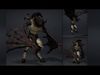 Thunder Swordman Low-poly 3D model_10