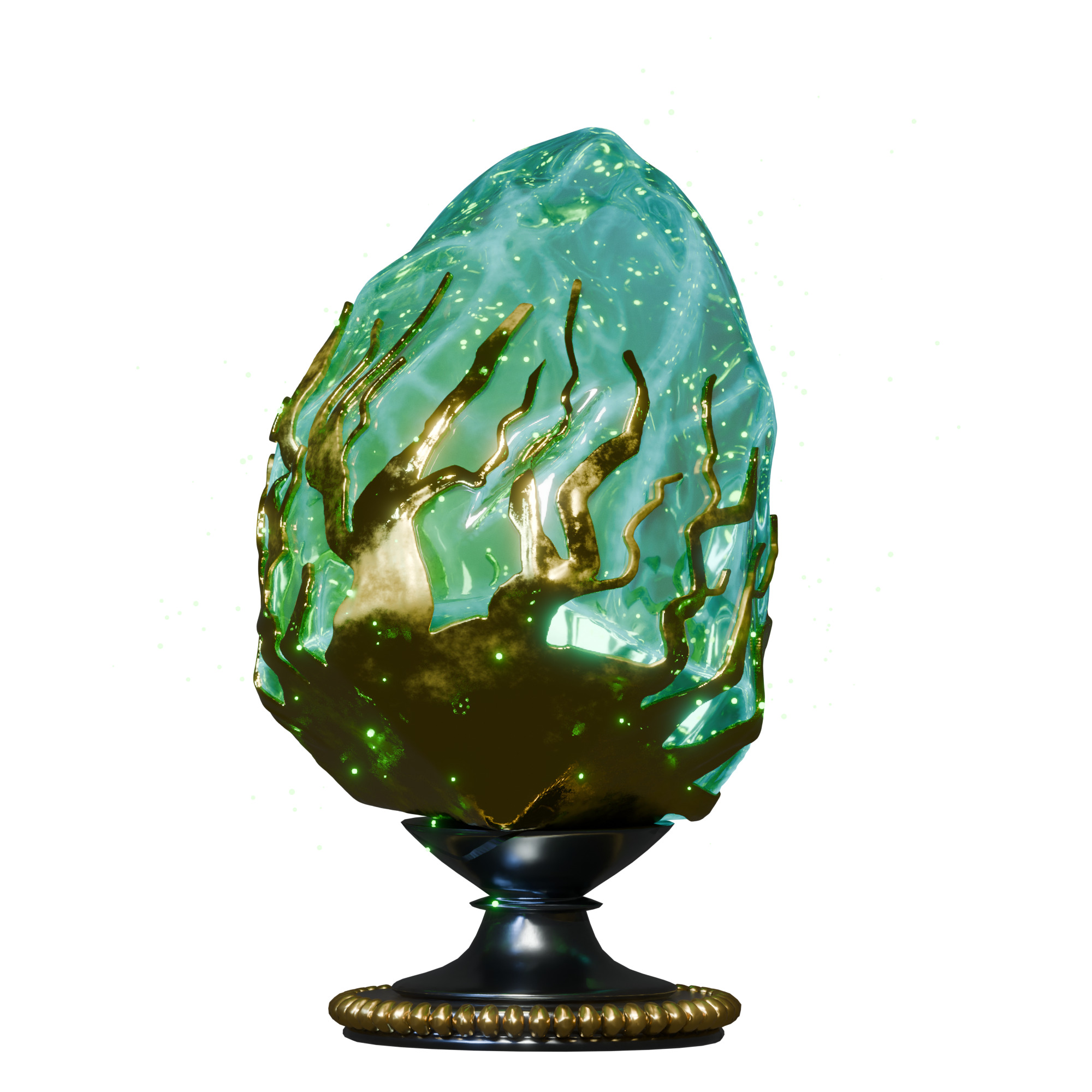 Stylized Fantasy Magic Props Pack  9 Game-Ready Assets Low-poly 3D model_7