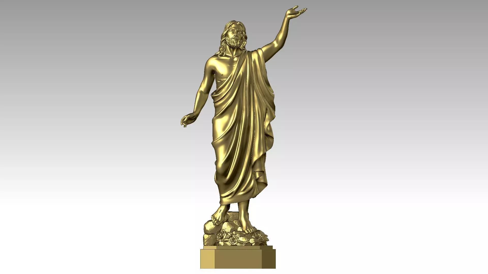 Jesus Christ is Risen  3D print model_0