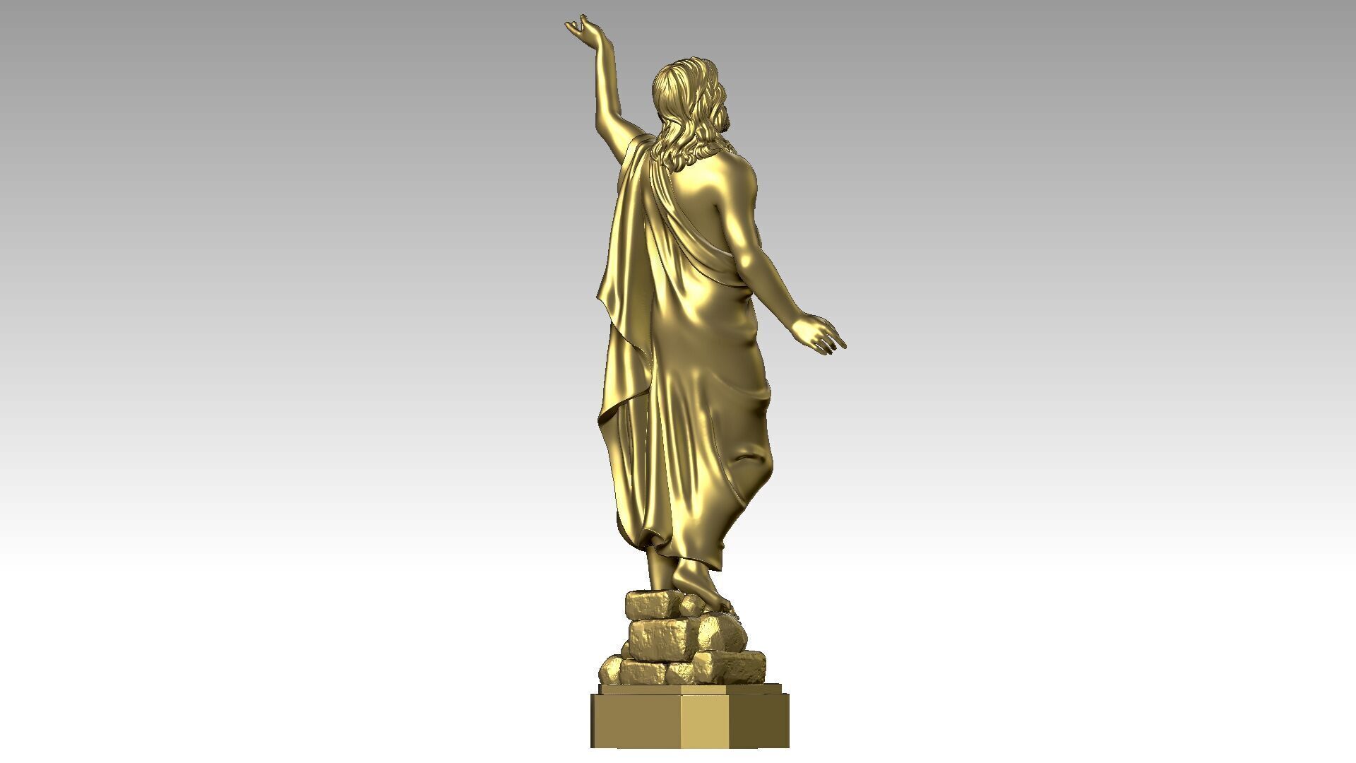 Jesus Christ is Risen  3D print model_5