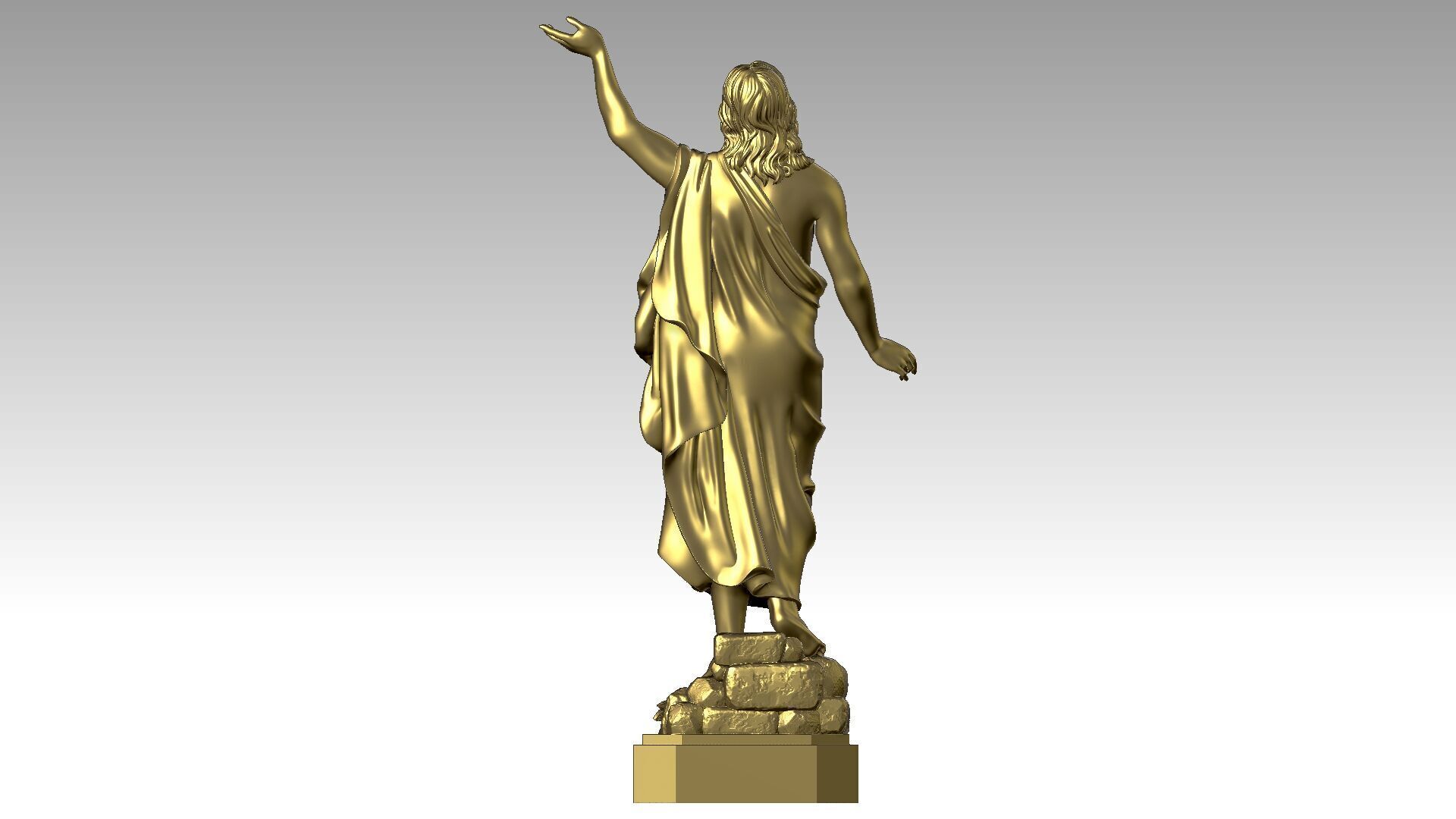 Jesus Christ is Risen  3D print model_4