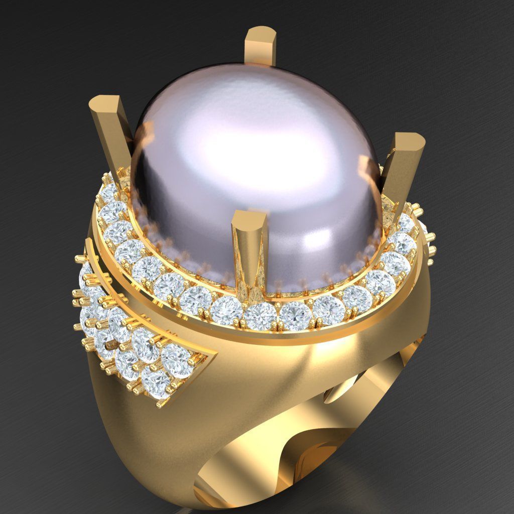 20 Men Ring Bulk Sale Discount For Sale 2MR021-2MR040 3D Model Collection_22