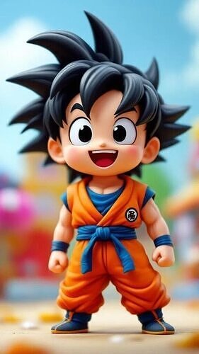Gran Mini son Goku Alta calidad  3D print model