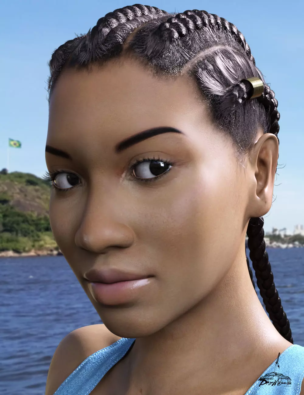 Dani for Genesis 8 and 8-1 Female 3D model_0