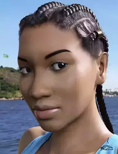 Dani for Genesis 8 and 8-1 Female 3D model Dani for Genesis 8 and 8-1 Female 3D model