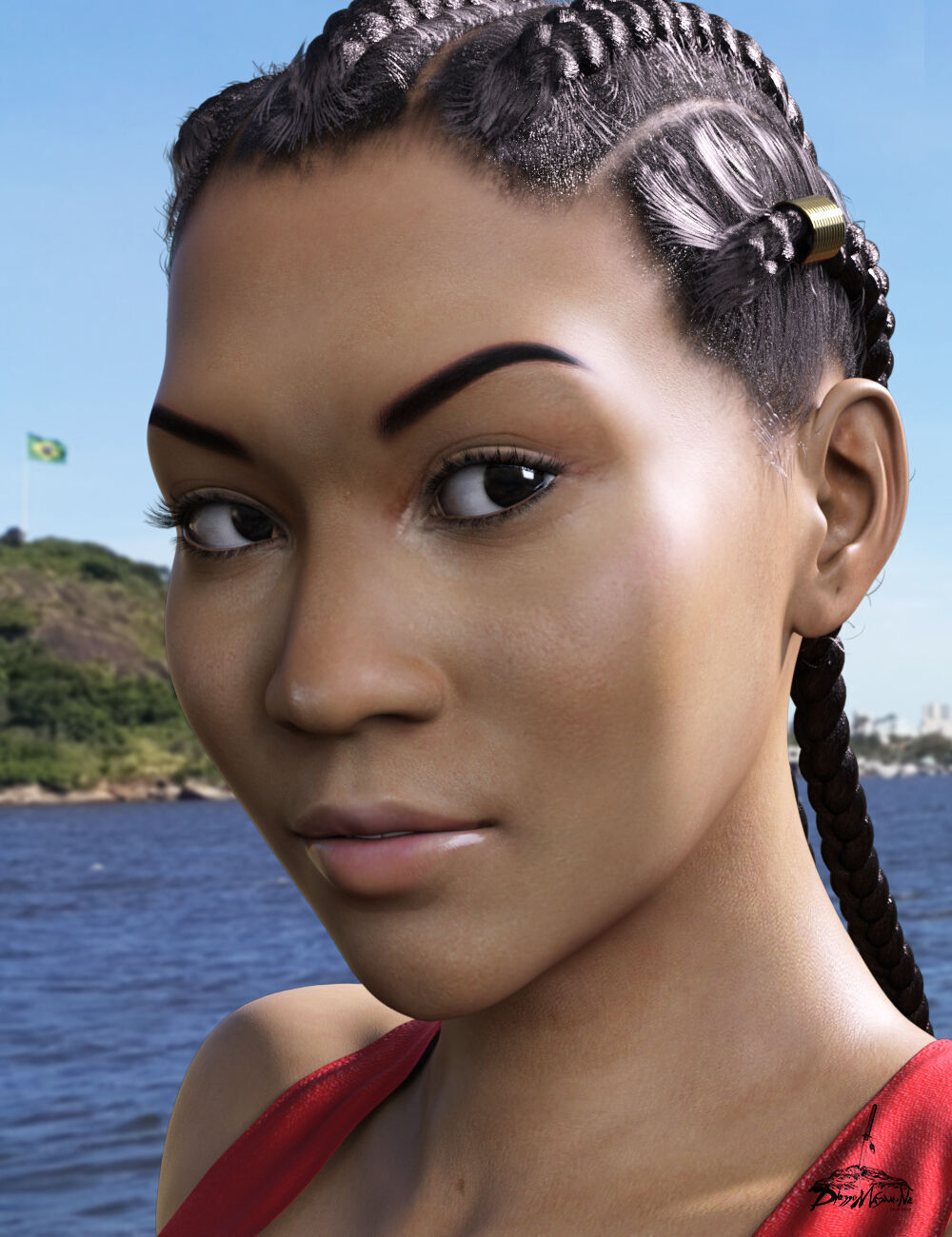 Dani for Genesis 8 and 8-1 Female 3D model_2