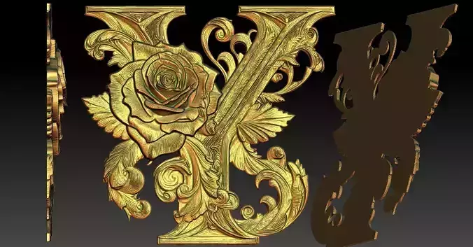 10 Y CNC Relief Model