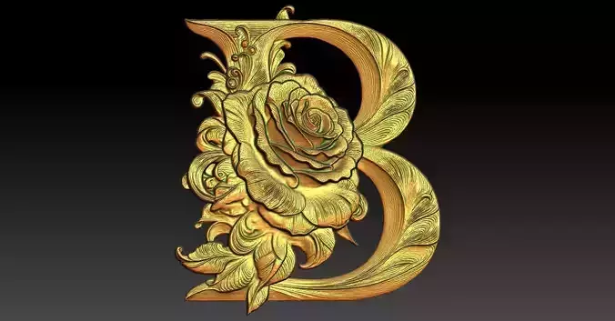 11 B CNC Relief Model