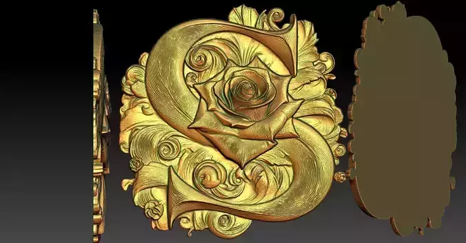 13 S CNC Relief Model