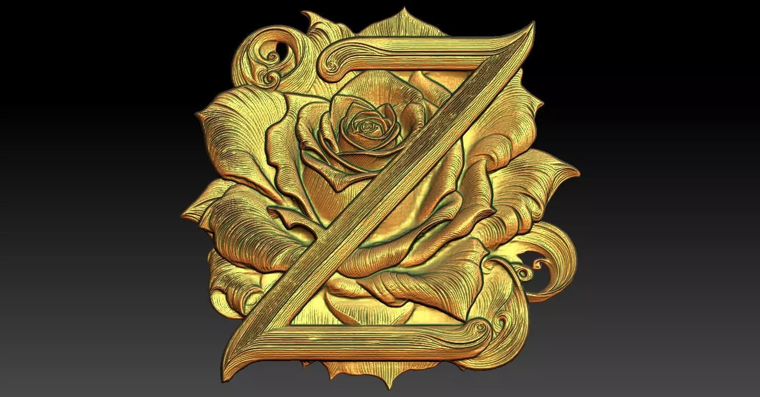 14 Z CNC Relief Model 3D print model