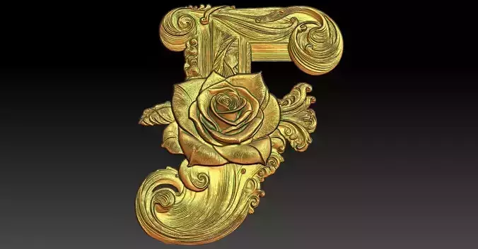 15 F CNC Relief Model