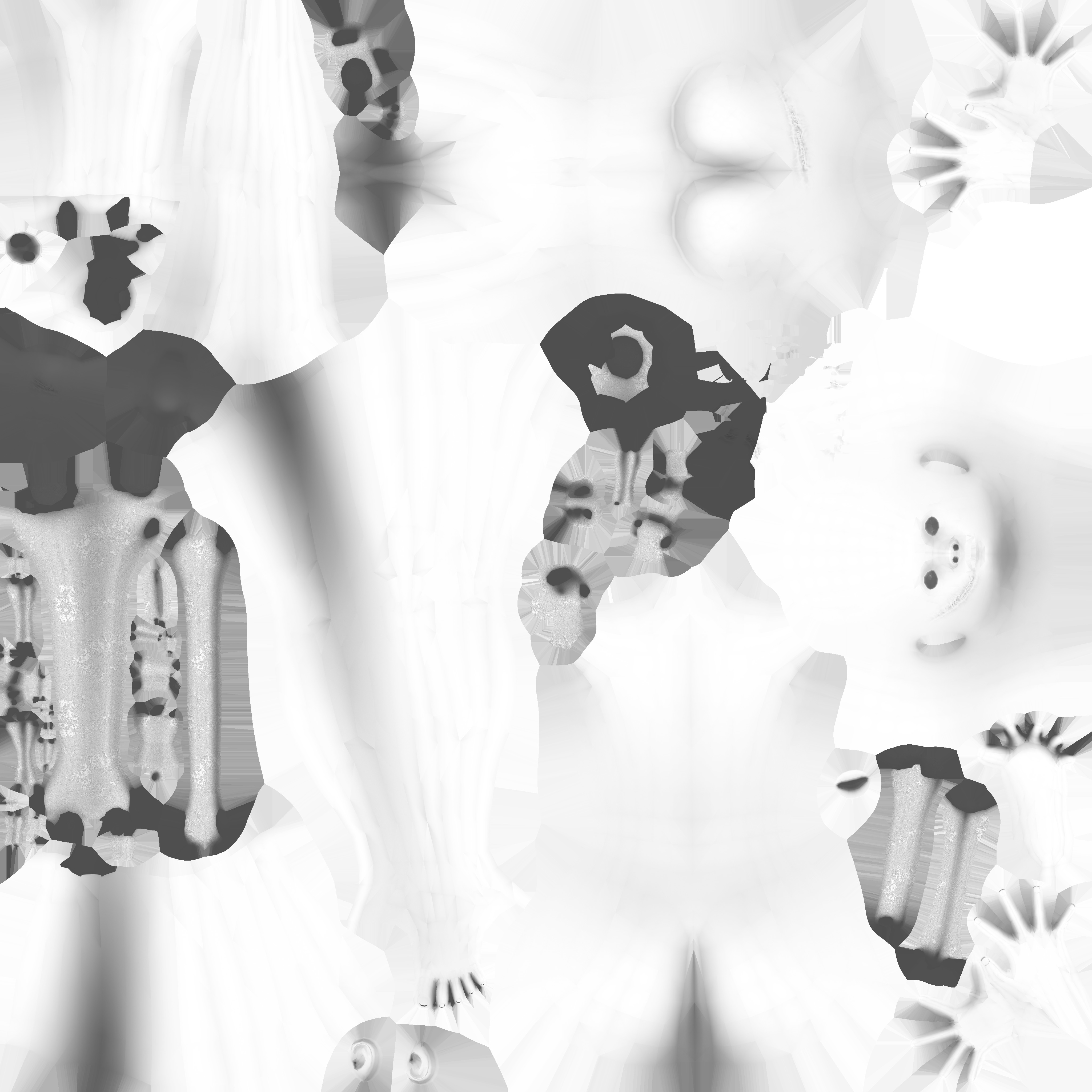 beach Zombie 02 Low-poly 3D model_20