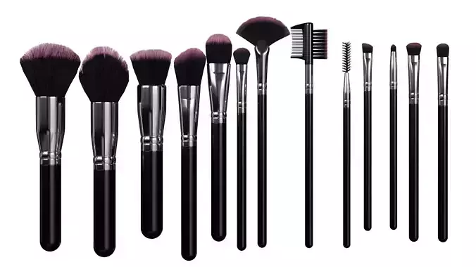 Make Up Brushes Set PBR