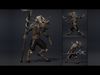 Thunder Mage Low-poly 3D model_4
