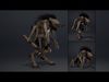 Thunder Barbarian Low-poly 3D model_4
