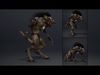 Thunder Barbarian Low-poly 3D model_7