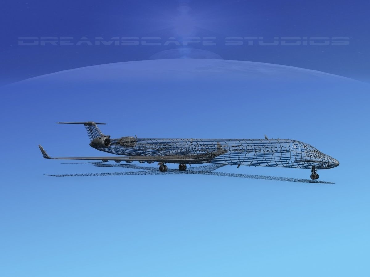 Bombardier CRJ1000 Monterey Express 3D model_12