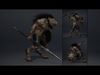 Thunder Spearman Low-poly 3D model_5
