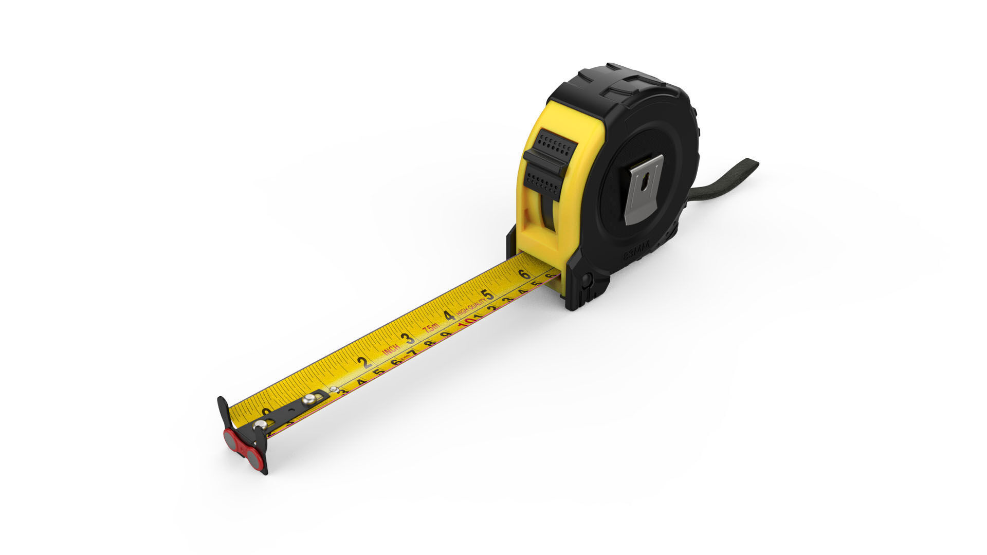 High Detailed Tape Measure 3D Model STEP File 3D model_4