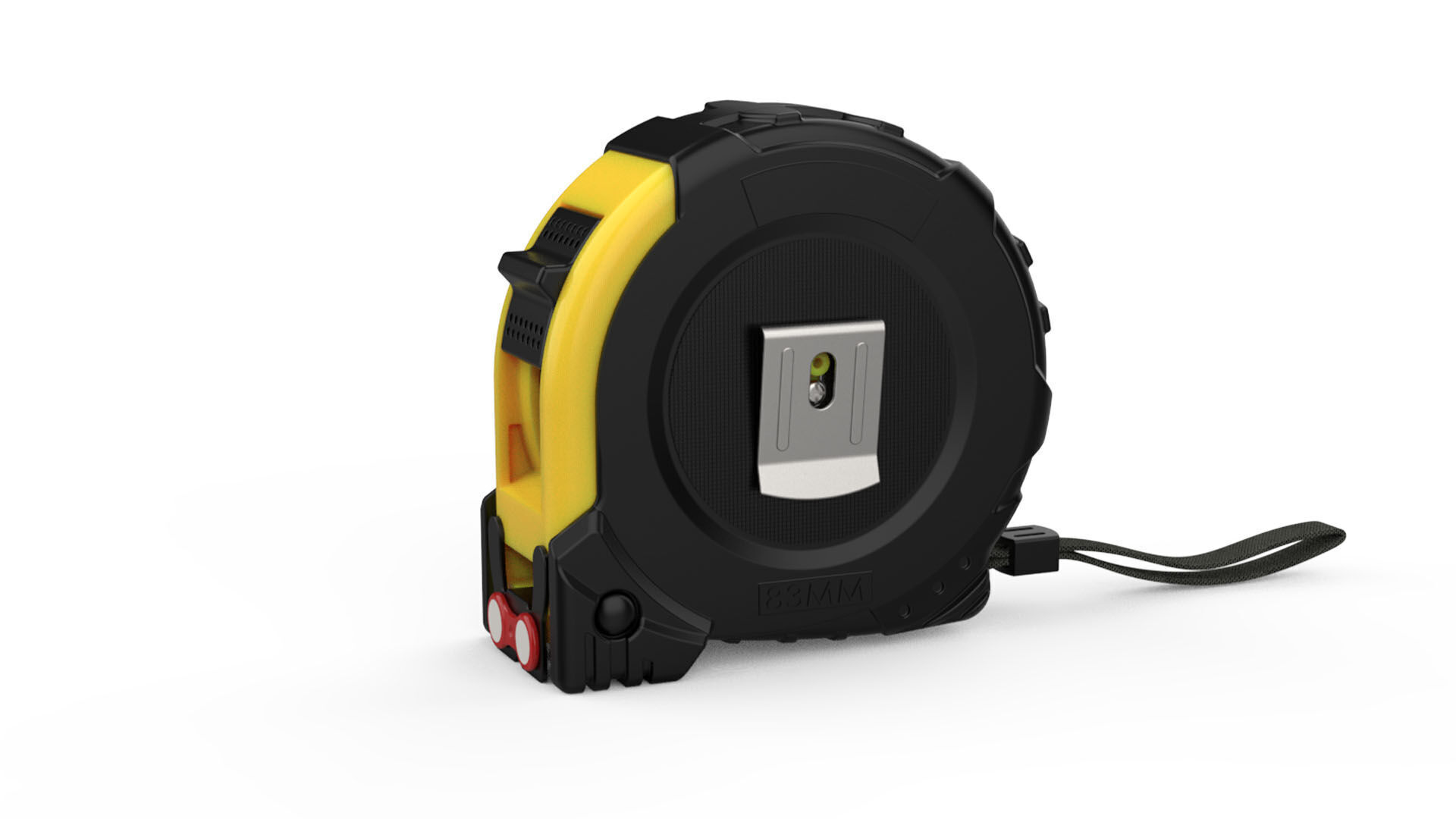 High Detailed Tape Measure 3D Model STEP File 3D model_2
