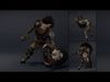 Thunder Brutal Warrior Low-poly 3D model_4