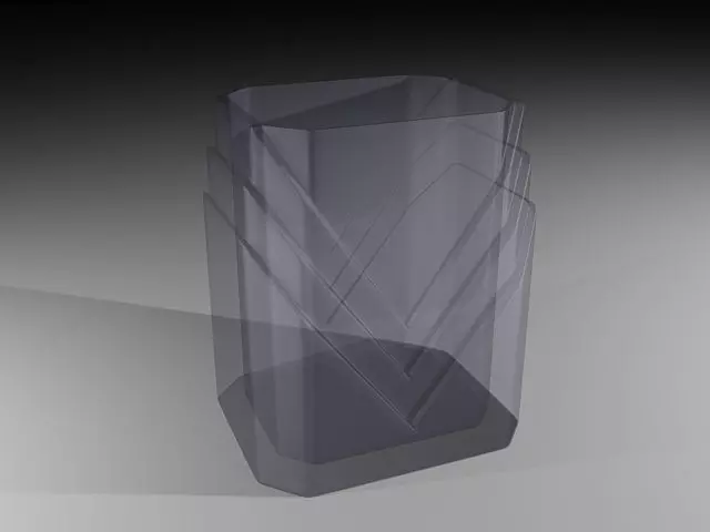 Contemporary Vase Free 3D model_0