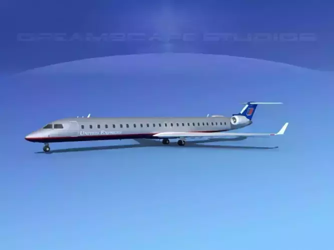 Bombardier CRJ1000 United Airlines Express