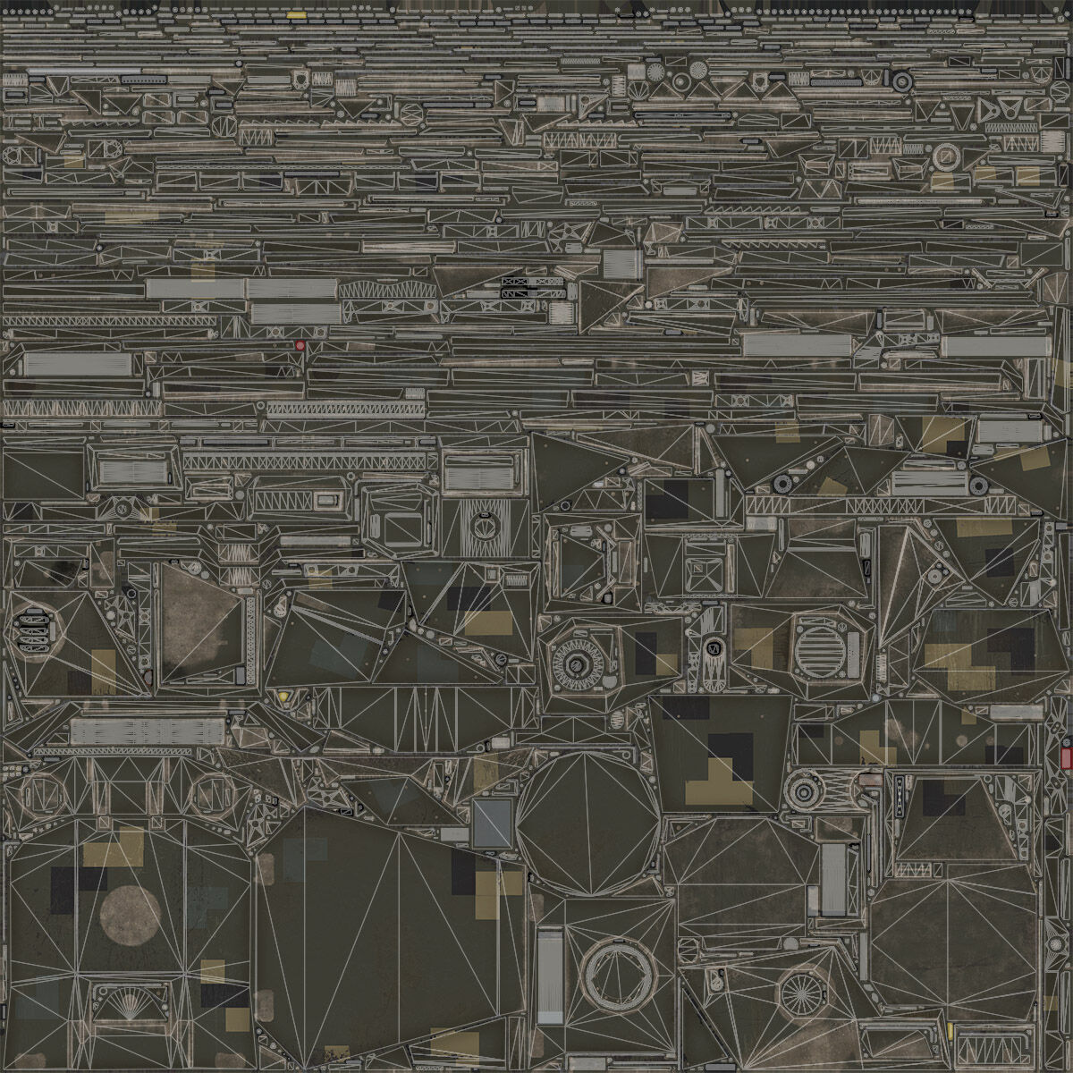 Ironclad UGV Unarmed Game Ready Low-poly 3D model_13