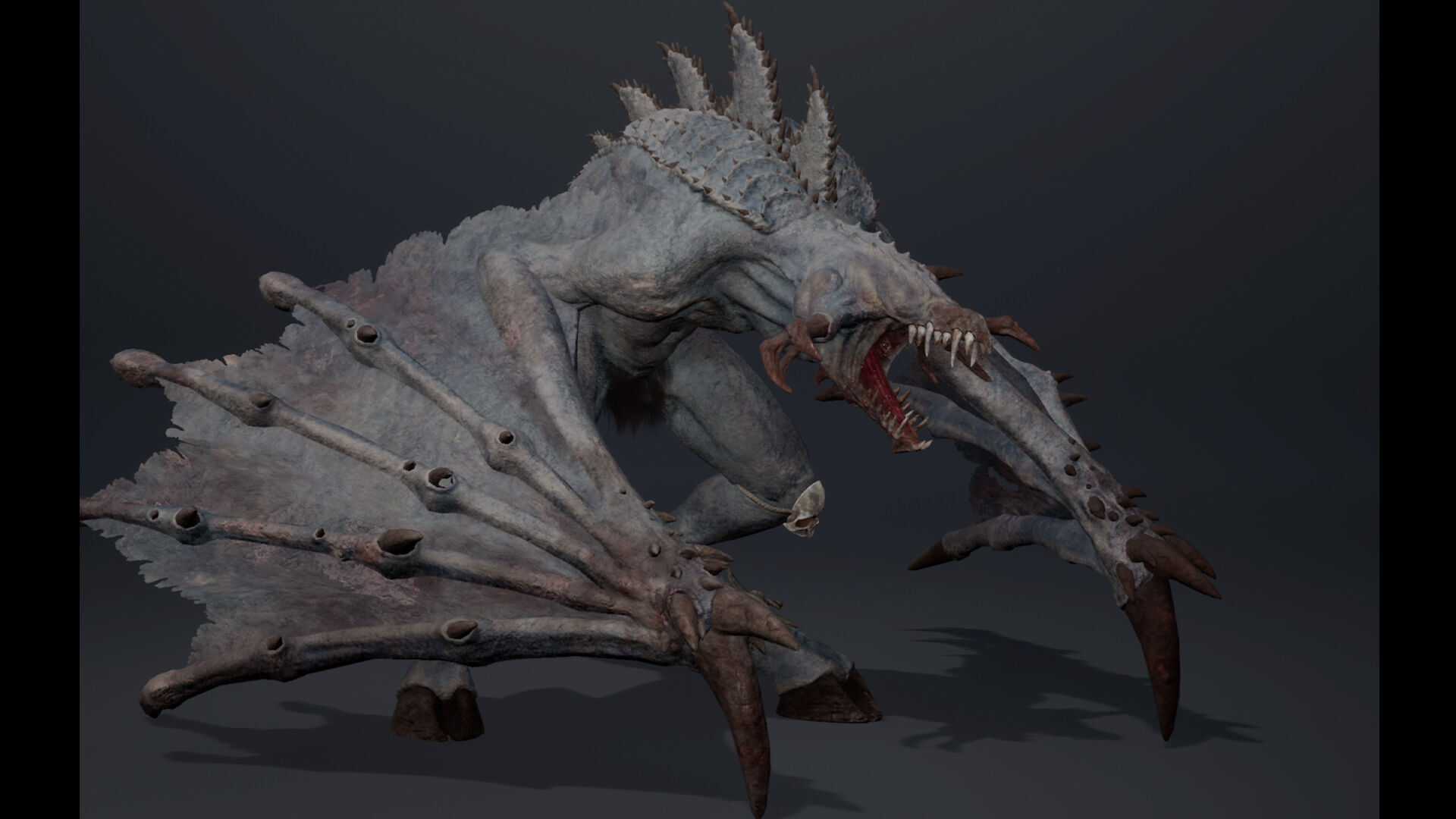 Venomwind Low-poly 3D model_34