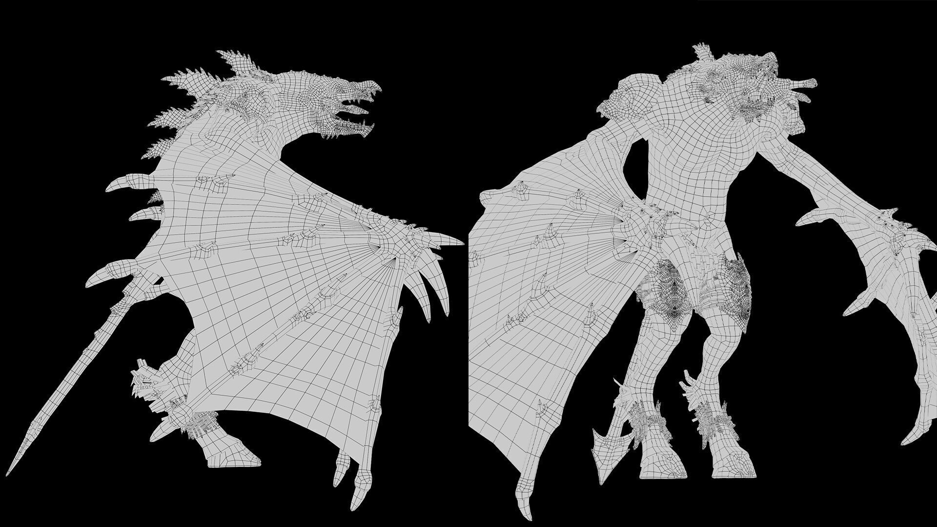 Venomwind Low-poly 3D model_37