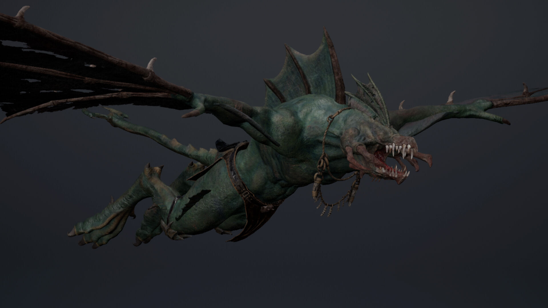 Venomwind Low-poly 3D model_13