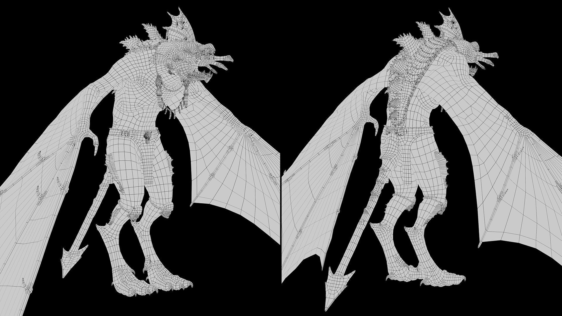 Venomwind Low-poly 3D model_43