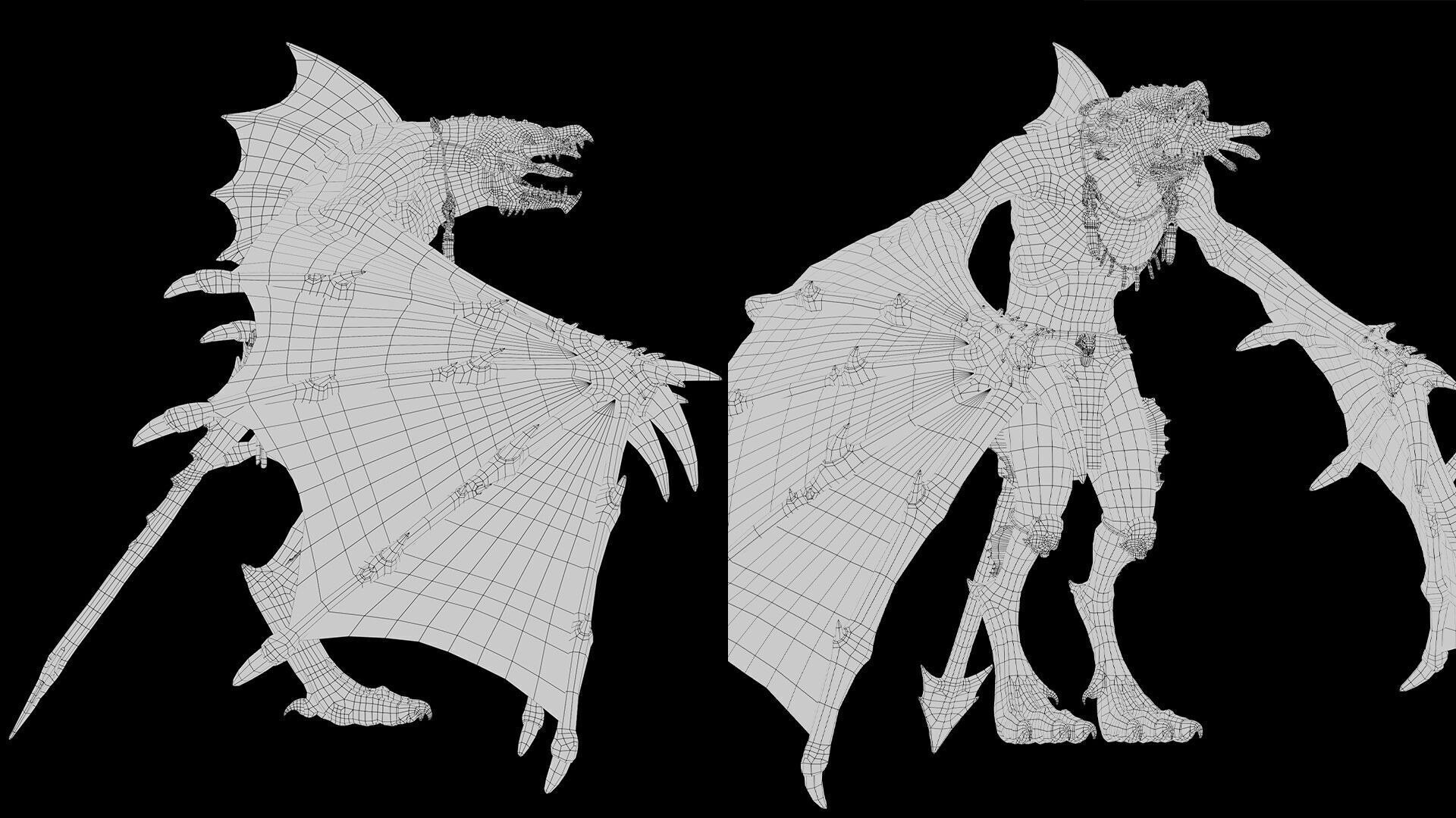 Venomwind Low-poly 3D model_38