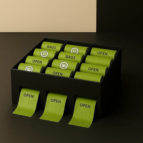 Dog Waste Bag Dispenser Box   3D print model