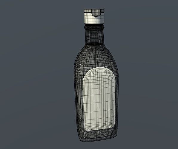 seed Oil bottles 3D Model Collection_18
