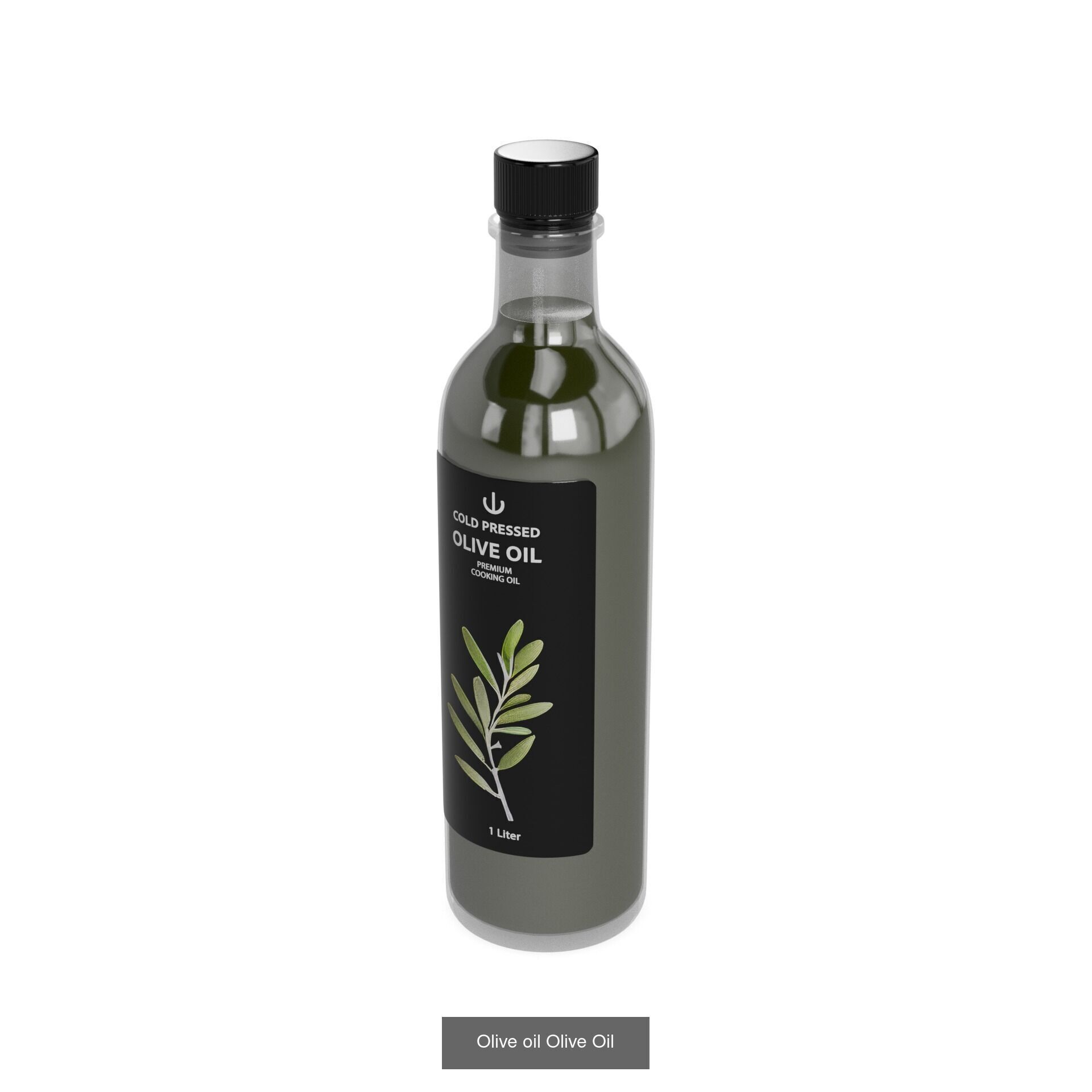 seed Oil bottles 3D Model Collection_8