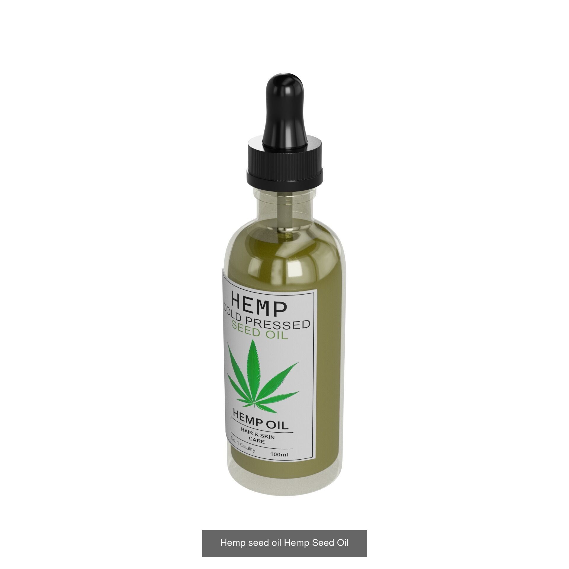 seed Oil bottles 3D Model Collection_4