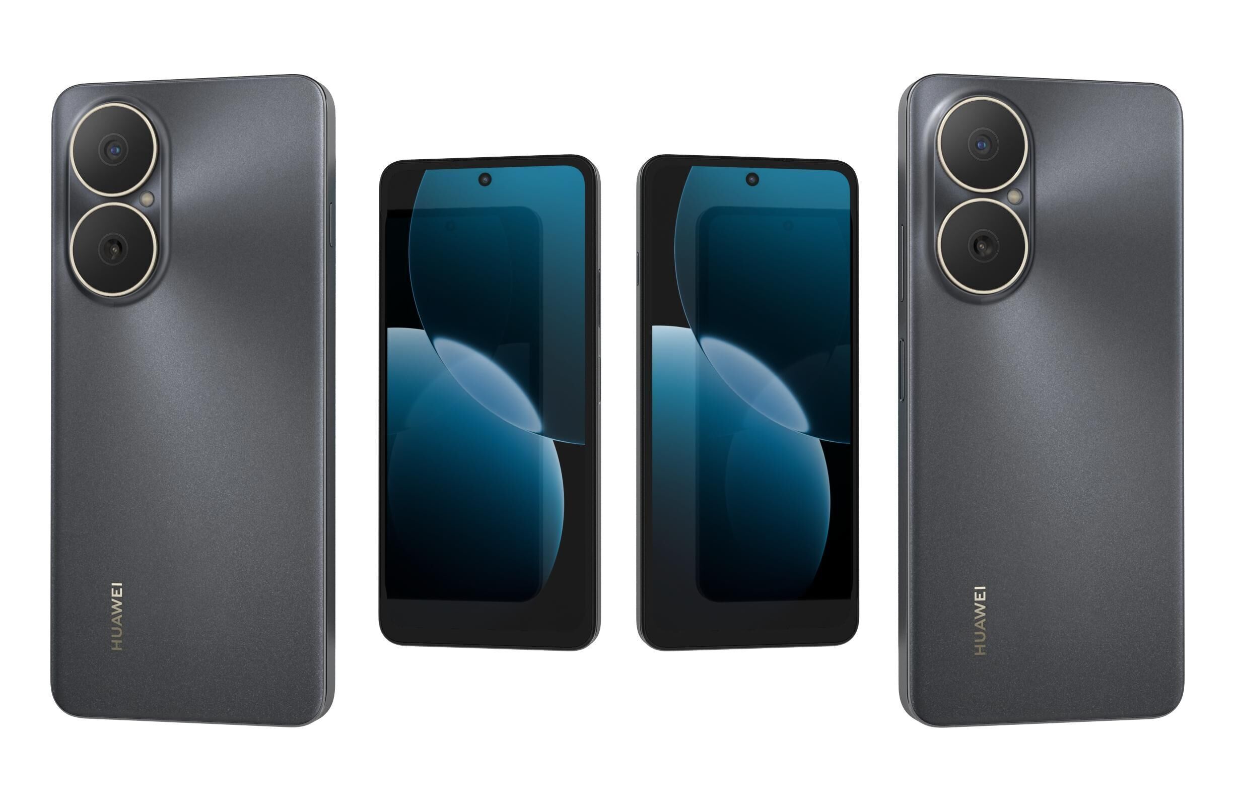 Huawei Nova Y73 Black 3D model_3