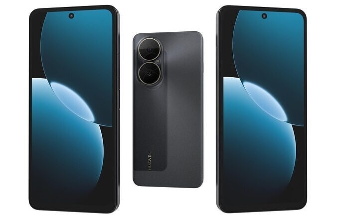 Huawei Nova Y73 Black 3D model