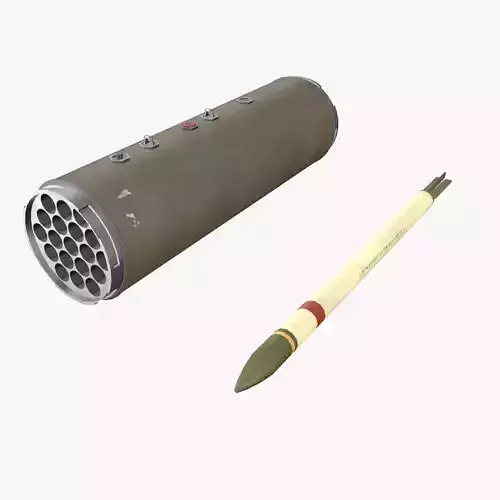XM-159 Launcher With 70mm Missile