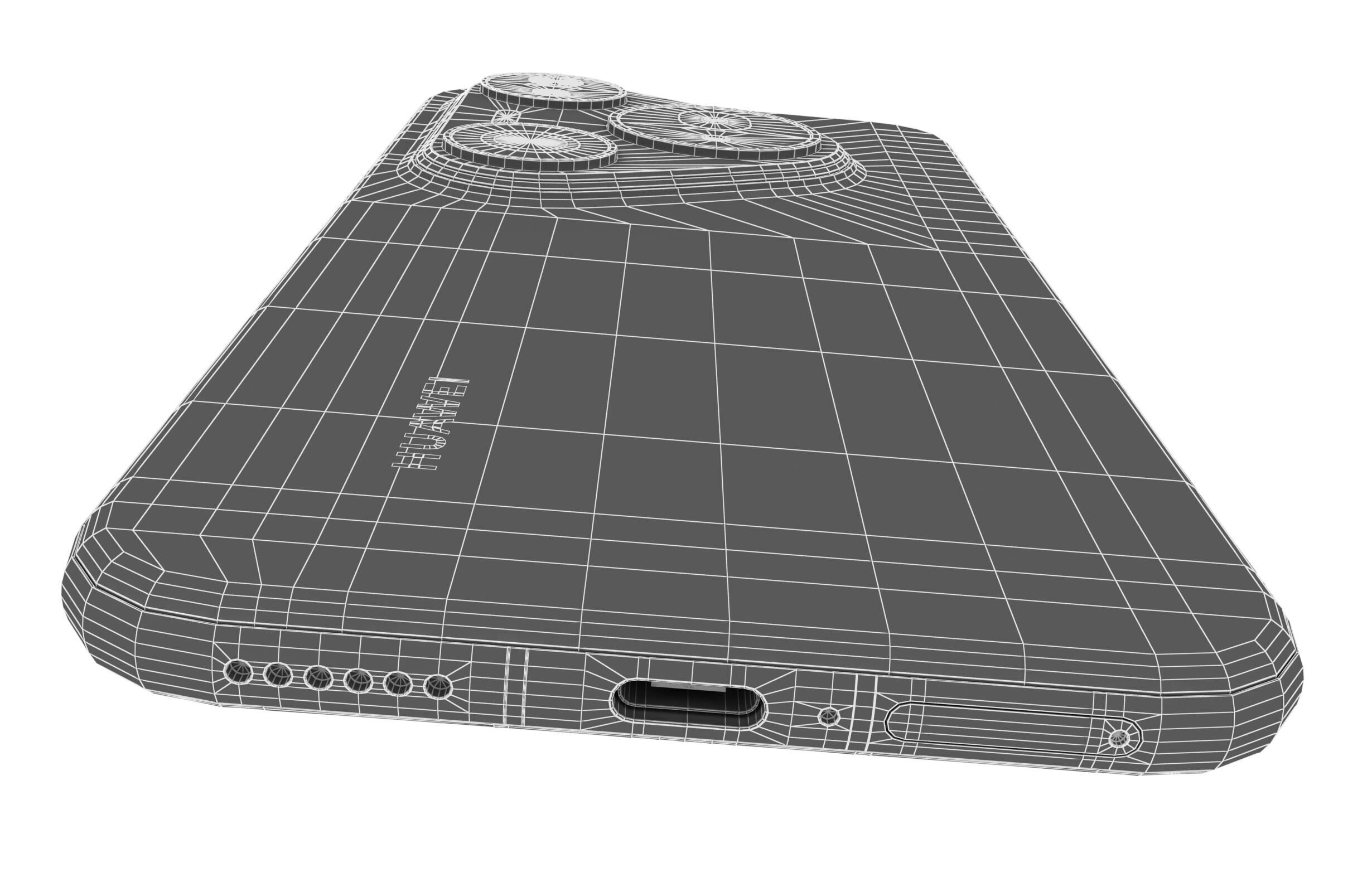 Huawei Pura 80 Pro Gold 3D model_21