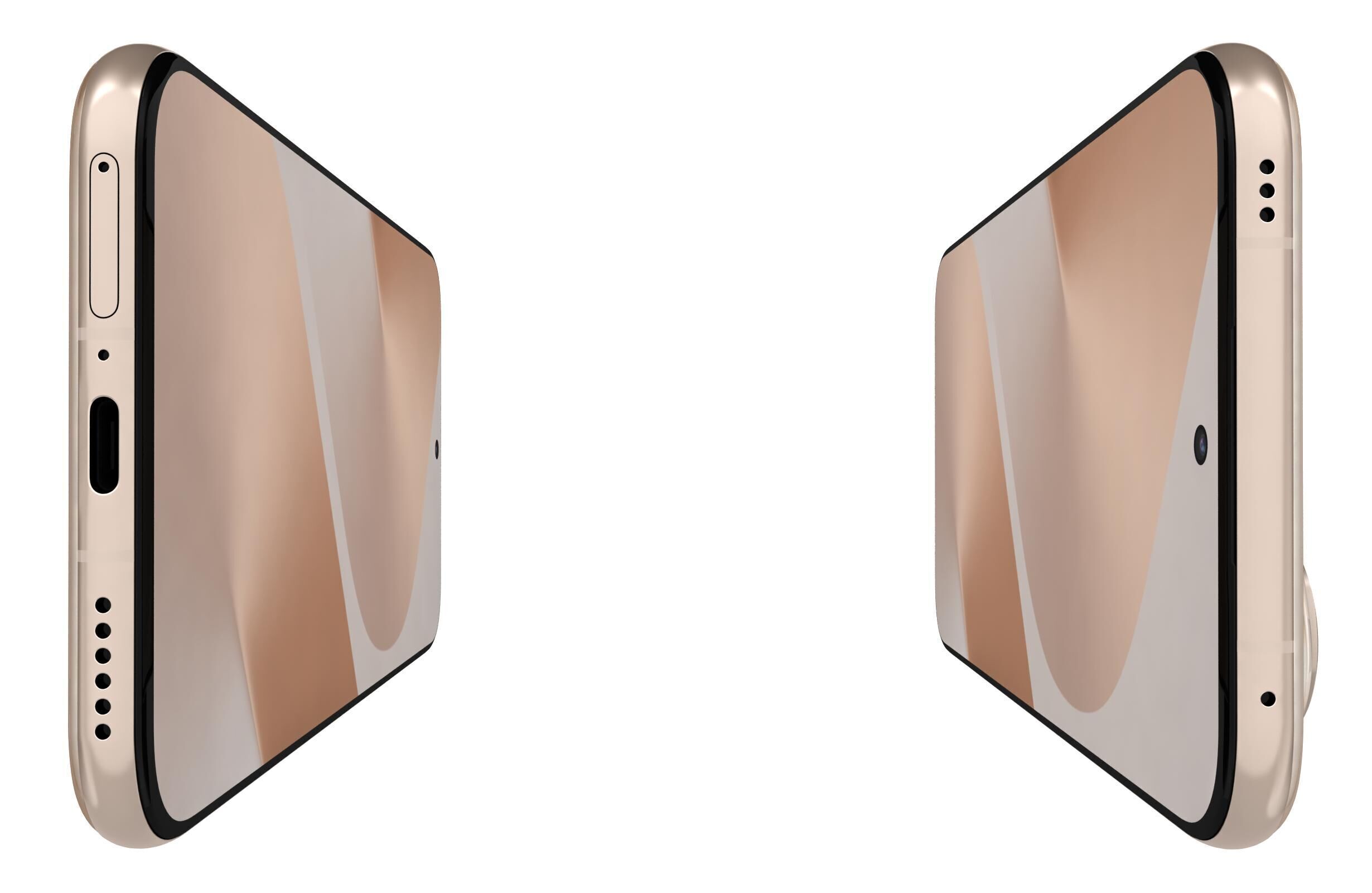 Huawei Pura 80 Pro Gold 3D model_9