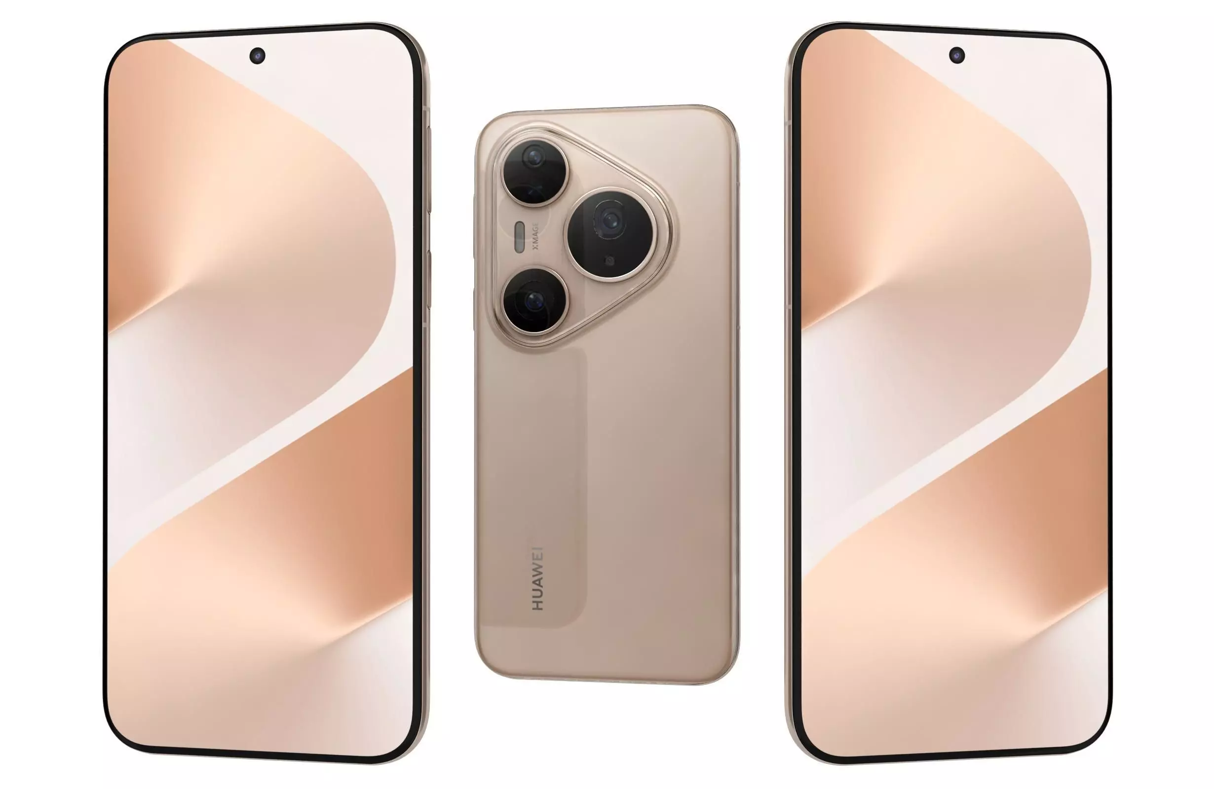 Huawei Pura 80 Pro Gold 3D model_0