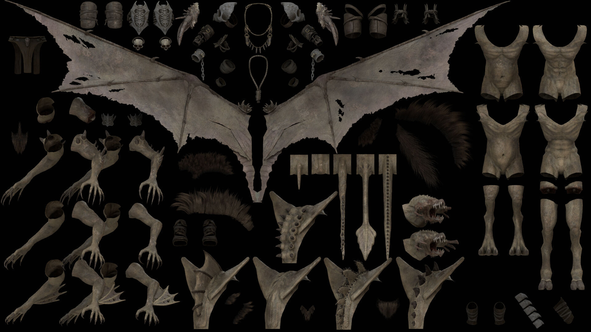 Venomshade Low-poly 3D model_43