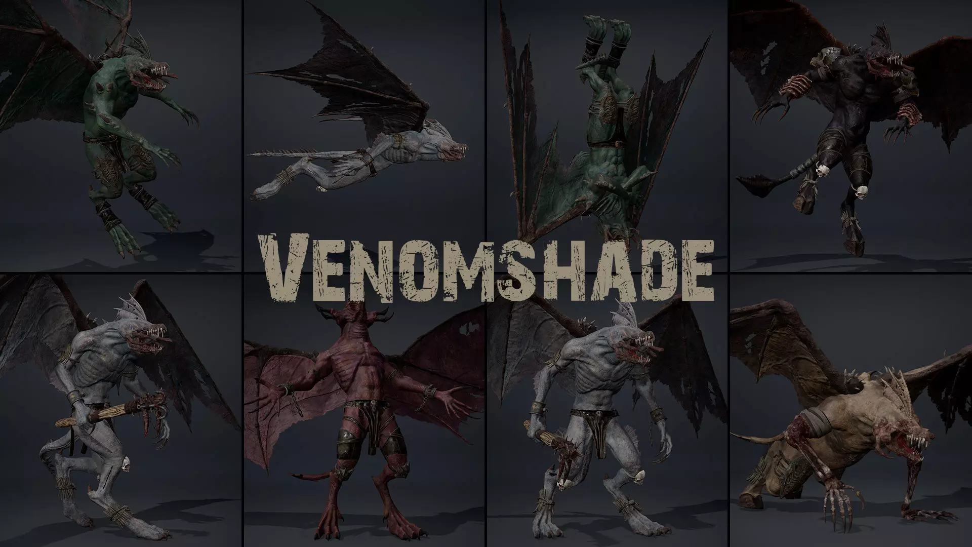 Venomshade Low-poly 3D model_0