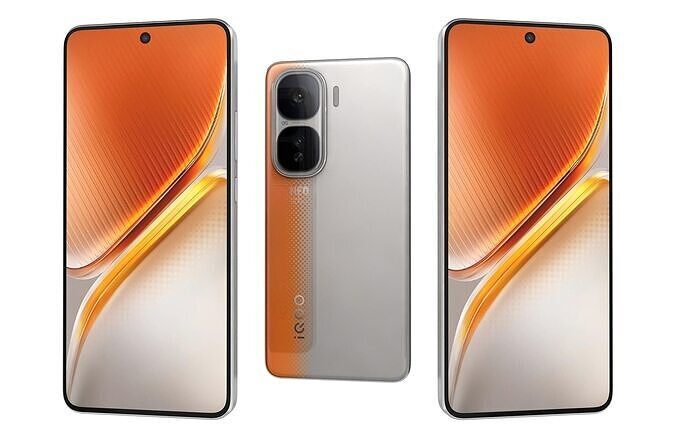 Vivo iQOO Neo10 Pro Blaze Orange 3D model